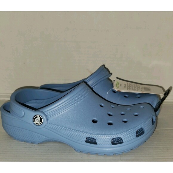 Crocs Classic Clogs Chambray Blue Adult M5/W7 10001-440 NWT - Picture 1 of 5